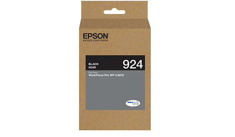 T924120 Epson EPSON T924 Black Ink Cartridge, Standard Capac