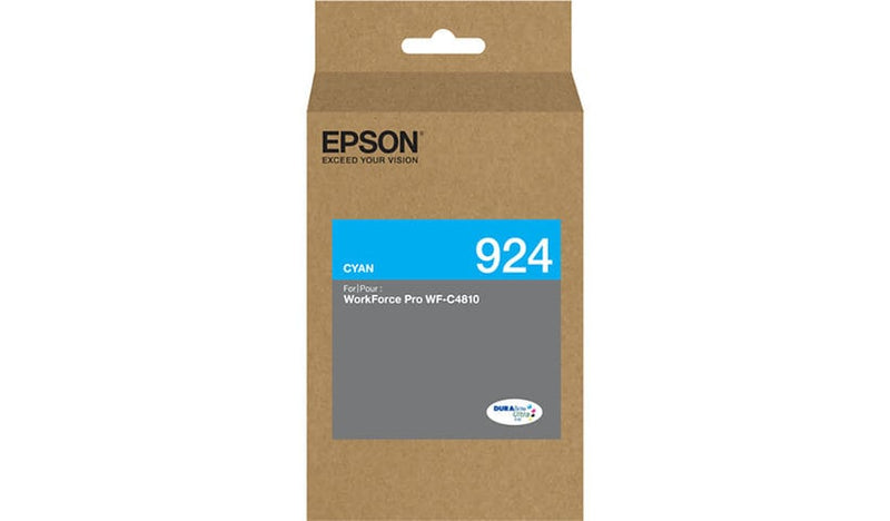 T924220 Epson EPSON T924 Cyan Ink Cartridge, Standard Capaci