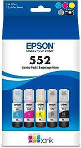 T552920 Epson 552 Dye Color Combo Ink Bottle