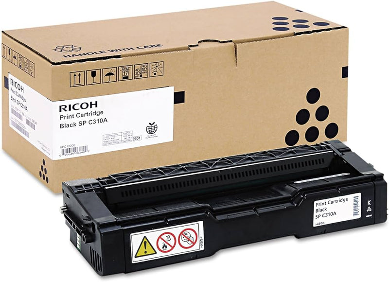 Ricoh Genuine OEM 406344 Black Toner Cartridge (2.5K YLD)