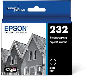 T232120-S Epson T232 Black Ink Cartridge, Standard Capacity