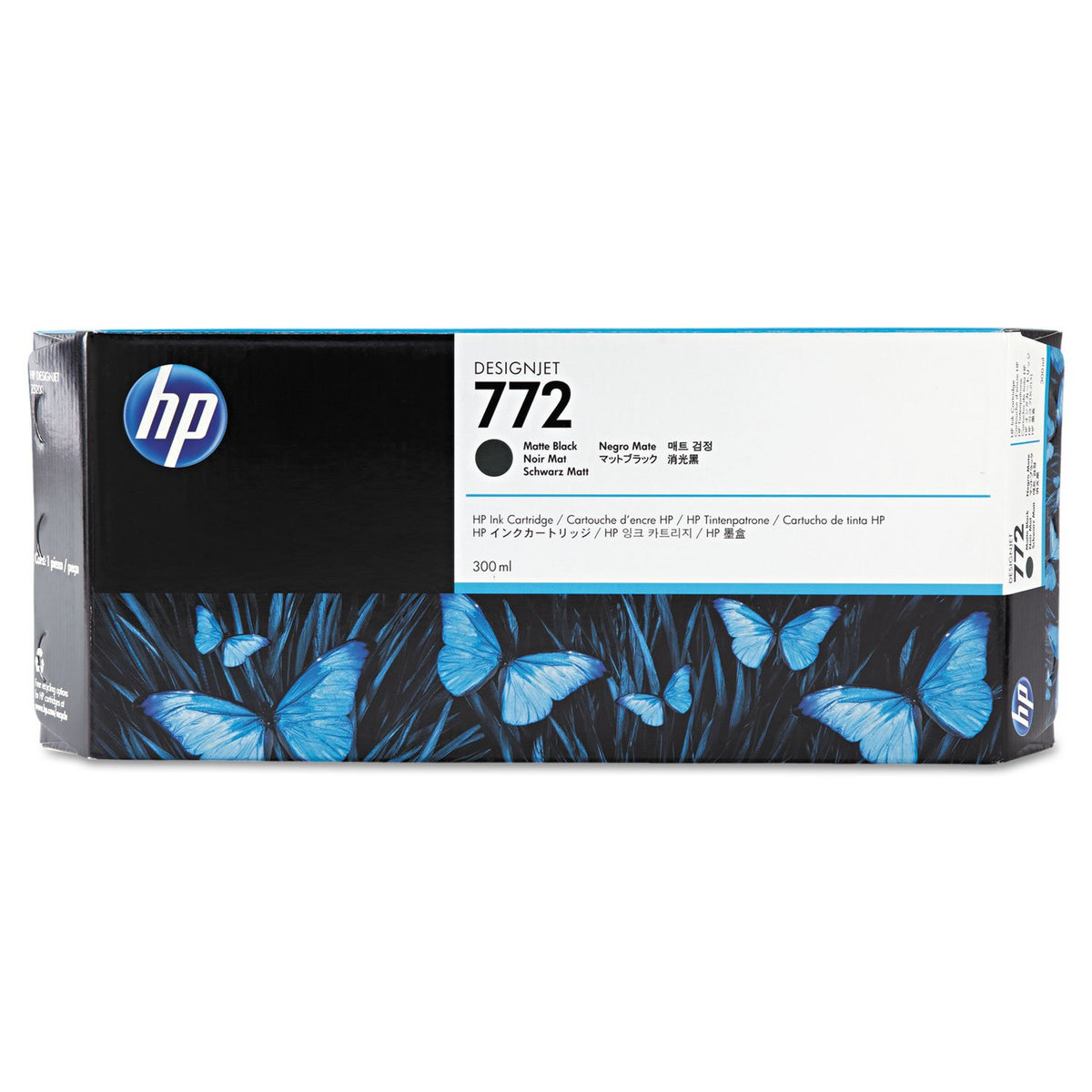 HP 772 300ml Matt Blk Designjet Ink Crtg