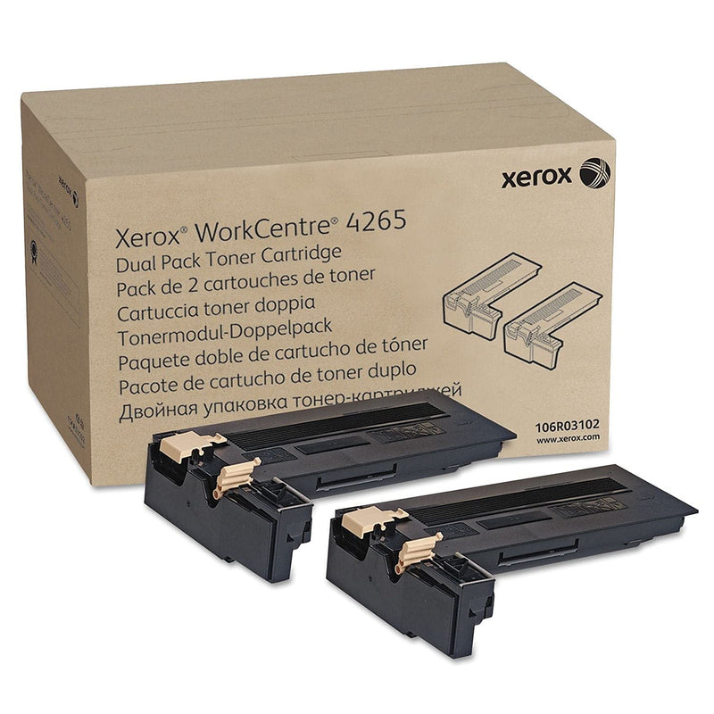 106R03102 Black Dual Capacity Toner Cartridge, WorkCentre 42