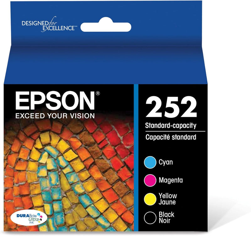 T252120-BCS EPSON DURABRITE ULTRA BLACK & COLOR COMBO PACK