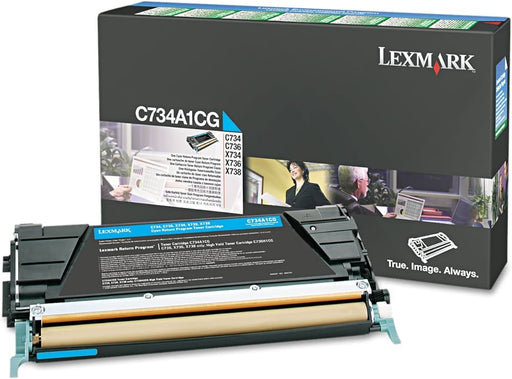 C734A1CG C73X/X73X CYAN  TONER CARTRIDGE 6K