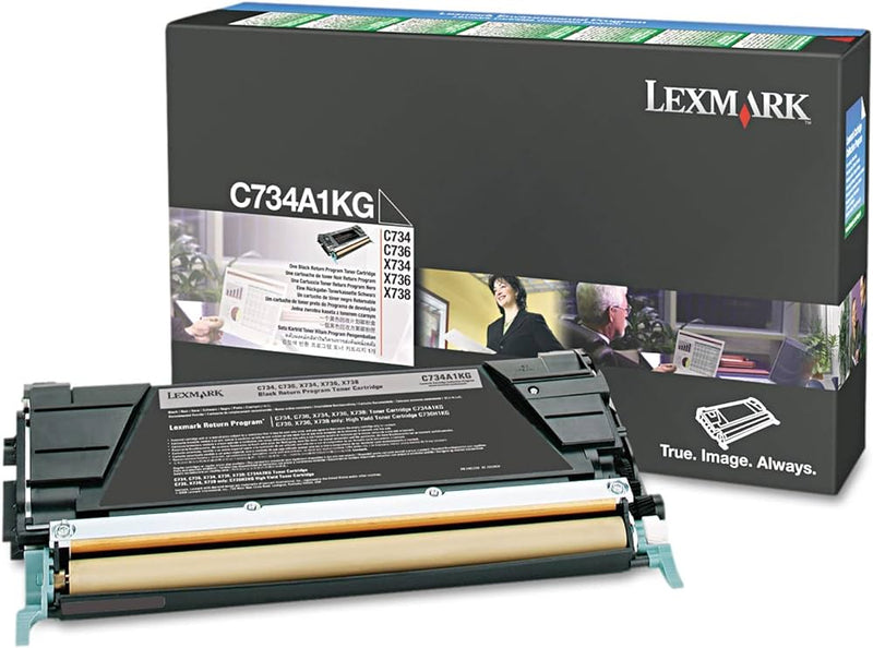 C734A1KG C73X/X73X BLACK  TONER CARTRIDGE 8K