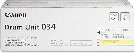 9455B001 Canon TONER 034 DRUM UNIT YELLOW