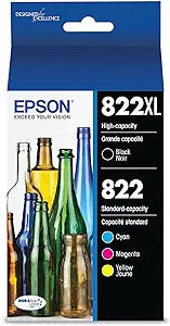 T822XL-BCS Epson EPSON T822 High Capacity Black and Standard