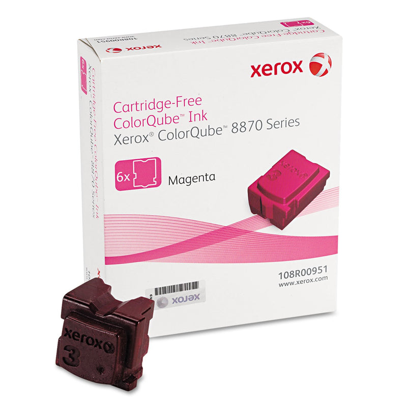 108R00951 XEROX COLORQUBE 8870 MAGENTA SOLID INK (6 STICKS)