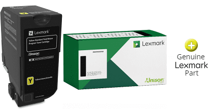 Lexmark CS/CX730 Yellow 10.5K Toner Cartridge