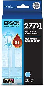 T277XL520 Epson 277 Claria Photo HD XL Light Cyan Original Ink Cartridge