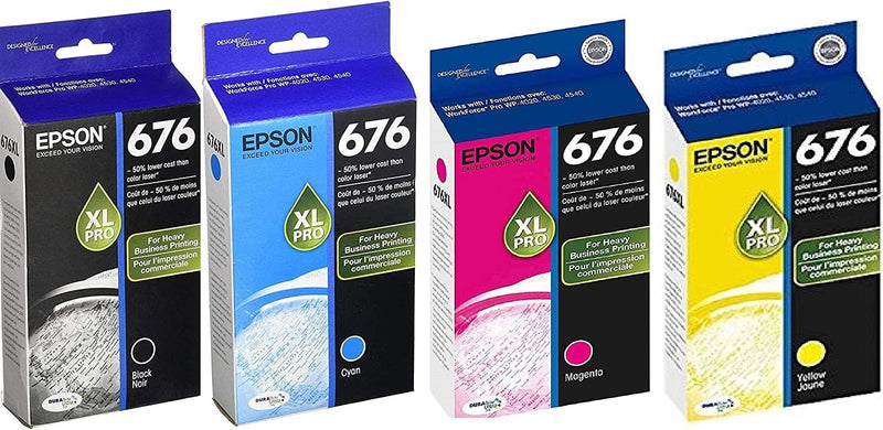 T676XL220-S EPSON 676XL CYAN INK  WORKFORCE PRO 4020/4530/4