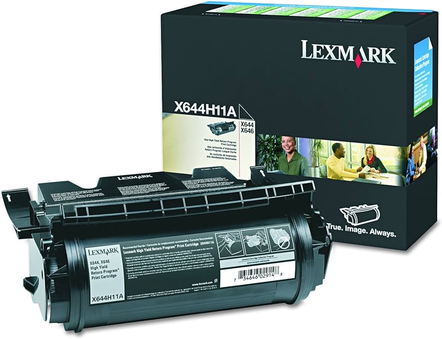 X644H11A X642E, X644E, X646E HIGH YIELD PRINT CARTRIDGE
