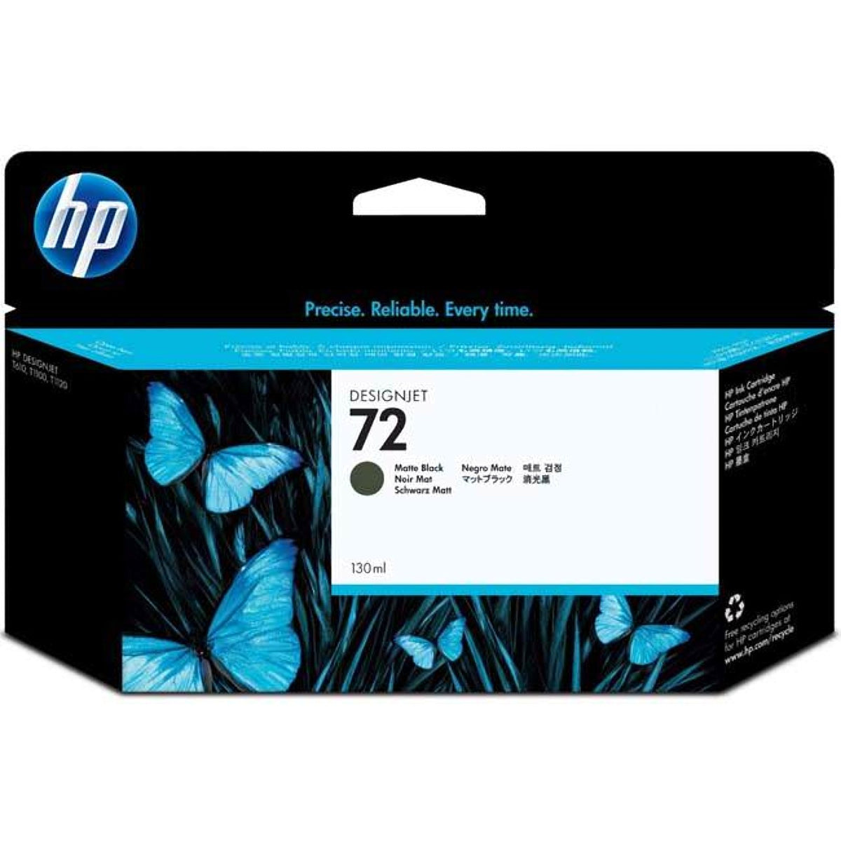 HP 72 130-ml Matte Black Ink Cartridge