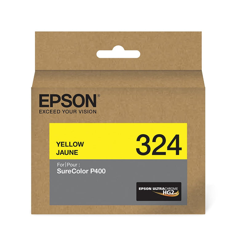 T324420 EPSON T324 ULTRACHROME HG2 Yellow Ink Cartridge, Sta