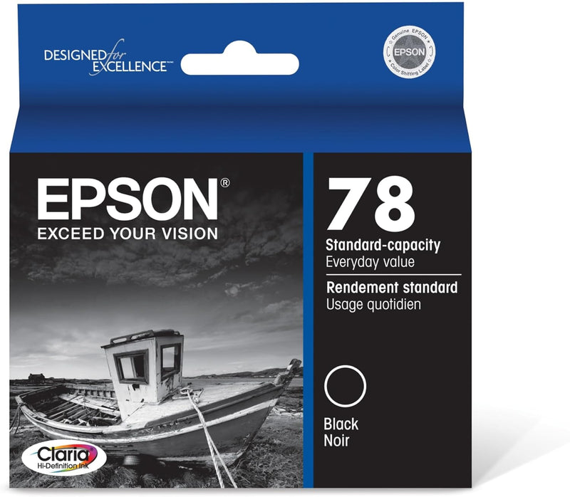 T078120-S EPSON CLARIA HIDEF INK BLACK