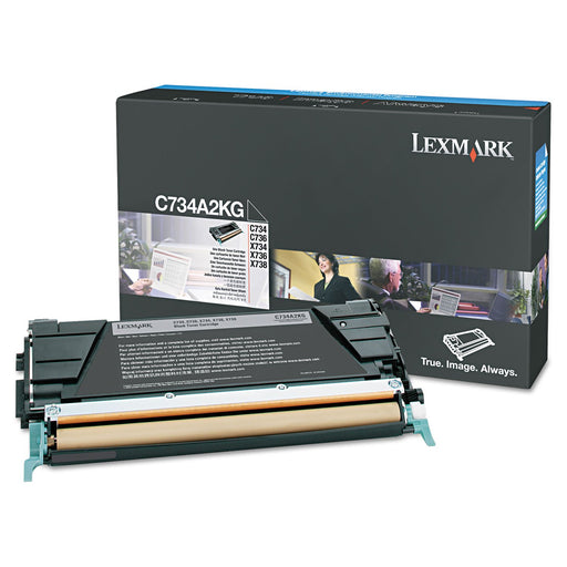 C734A2KG Lexmark  C/X734,736,X738 Black 8K Toner Cart