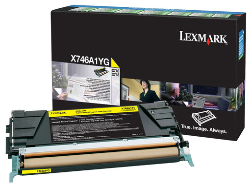 X746A1YG LEXMARK X746, X748 YELLOW   TONER 7K