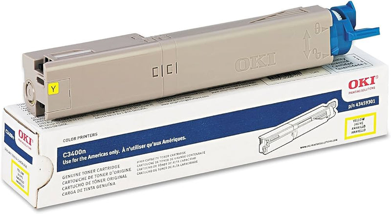 43459301 C3400N/C3530NMFP/C3600N HC YELLOW TONER CARTRIDGE,