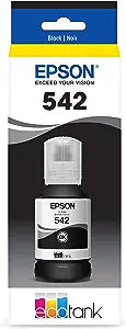 T542120 Epson 542 Pigment Black Ink Bottle