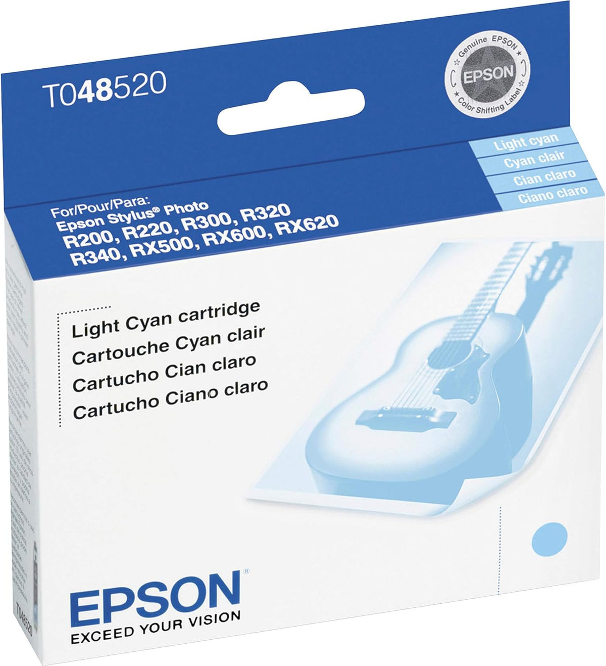 T048520-S STYLUS PHOTO R300/R300M/RX500 LIGHT CYAN