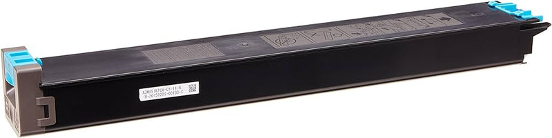 Sharp Genuine OEM MX51NTCA (MX-51NTCA) Cyan Toner Cartridge (18K YLD)