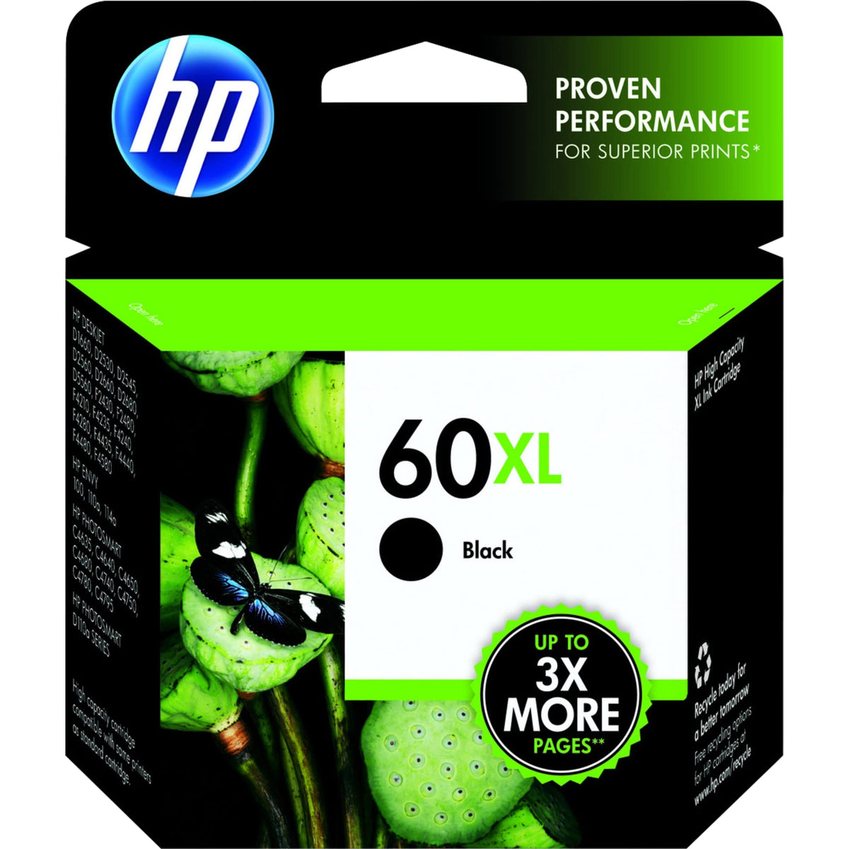 HP 60XL Black Ink Cartridge