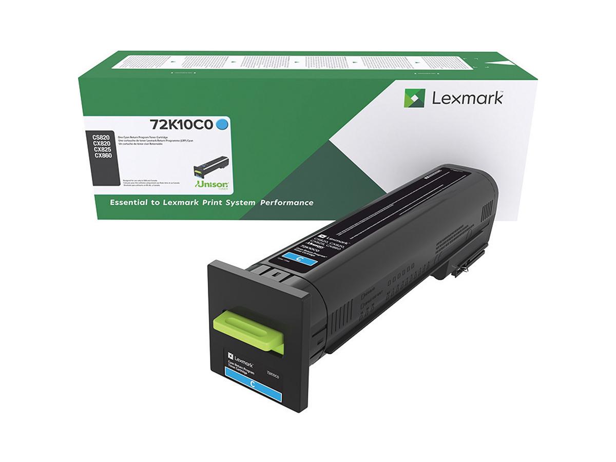 LEXMARK TONER CS820 CX820 CX825 CX860 CYAN  toners.ca