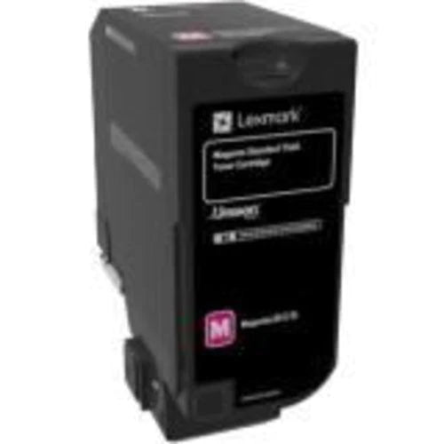 Lexmark CS720 Magenta Toner Cartridge, Standard Yield, Genuine OEM (74C0SMG, 74C0S30)