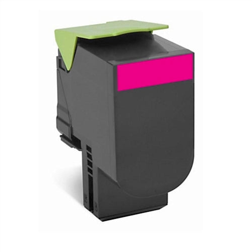 compatible lexmark 80C1HM0 (801HM) Magenta toner