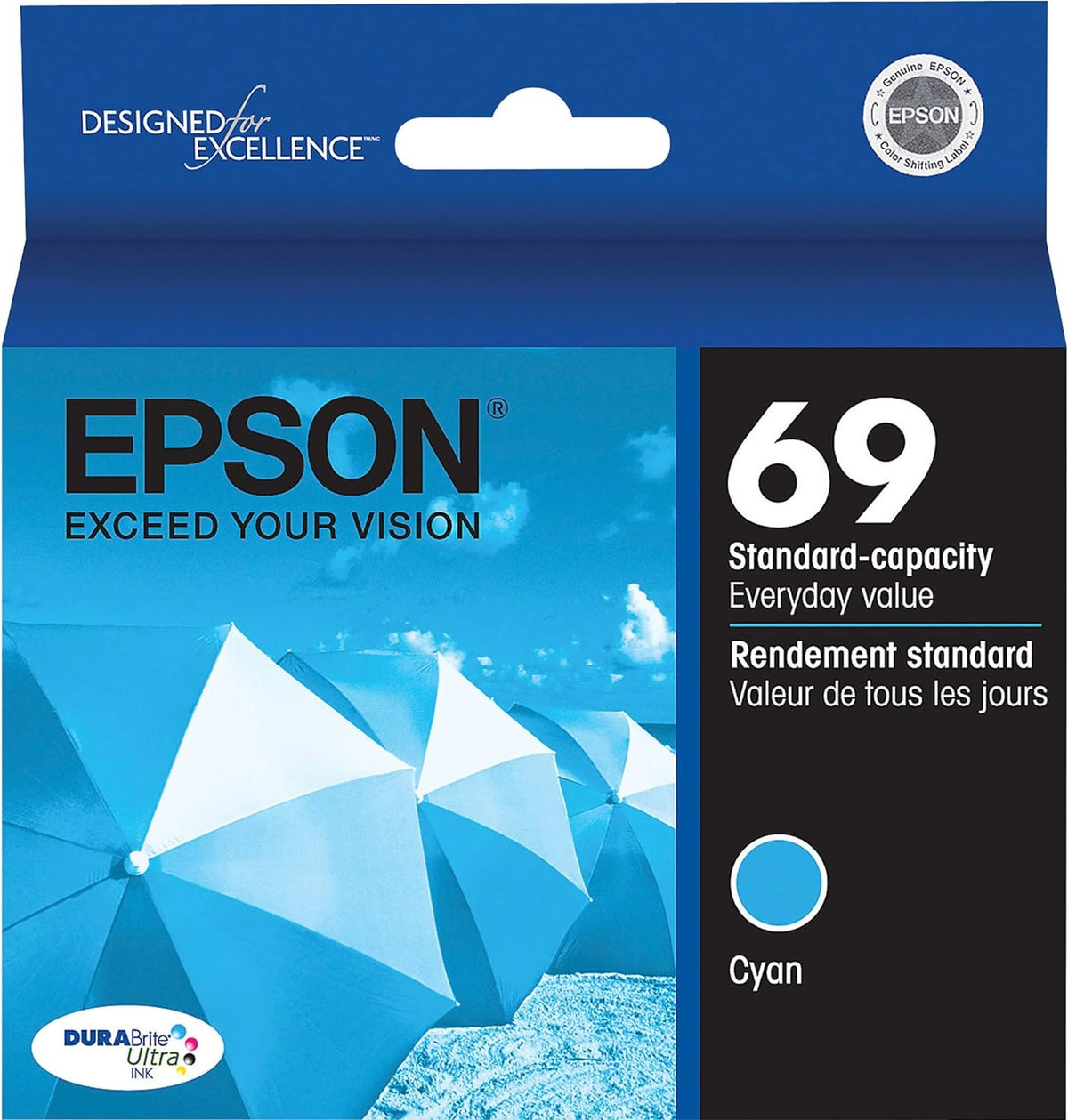 T069220-S DURABRITE ULTRA INK CYAN