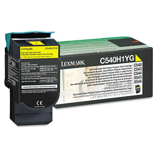 C540H1YG C54X/X54X YELLOW HIGH YIELD   TONER