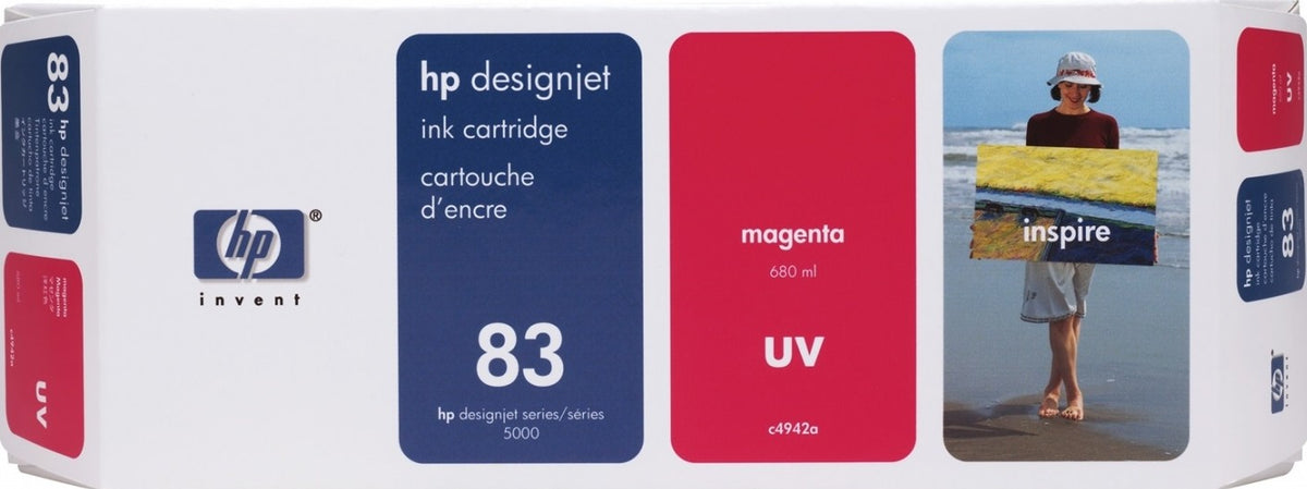 HP No. 83 UV Magenta Ink Cartridge