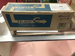Copystar Genuine OEM TK869C (TK-869C) Cyan Toner Cartridge (12K YLD)