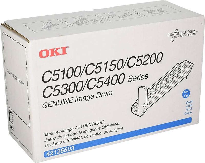 42126603 CYAN DRUM C5100/C5150/C5200/C5300/C5400/C5510NMFP