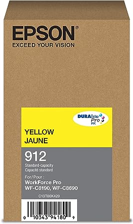T912420 Epson T912 Yellow Original Ink Cartridge