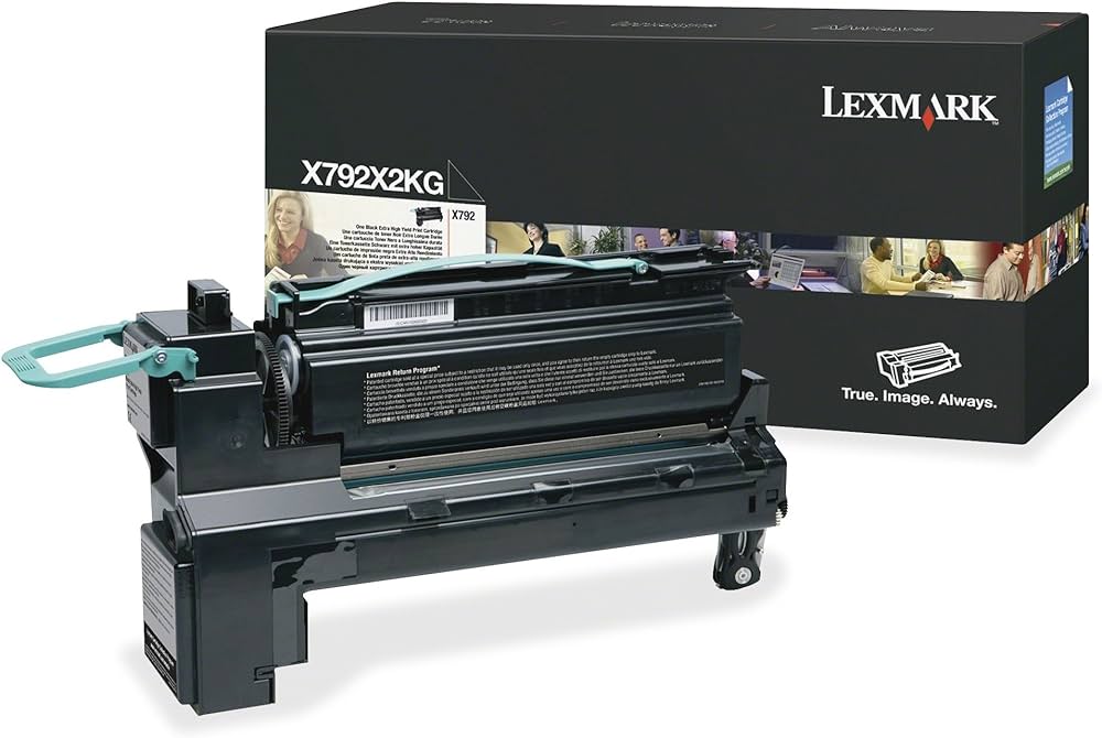X792X2KG Lexmark  X792 Black 20K Print Cartridge