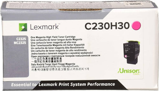 C230H30 Magenta High Yield Toner Cartridge