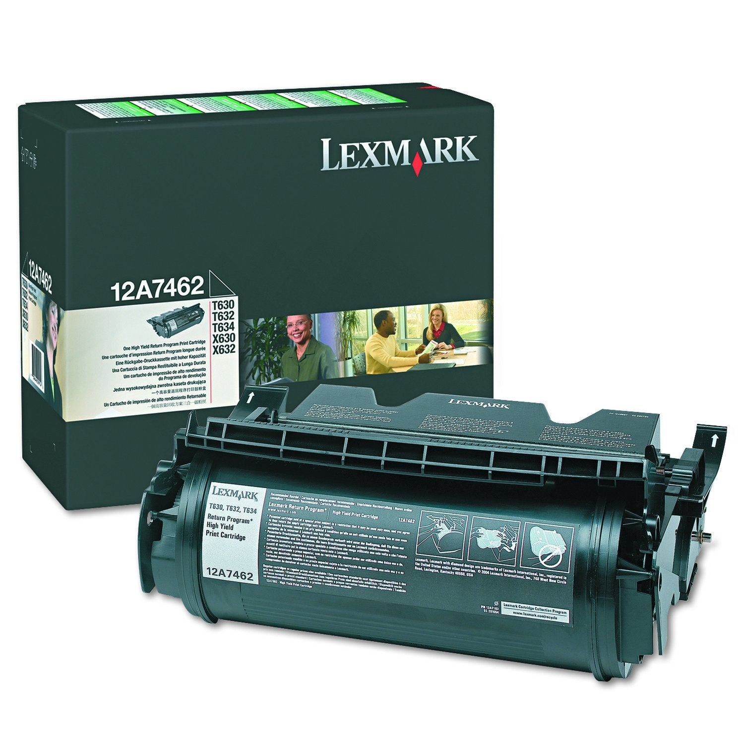 12A7362 Lexmark  T630,T/X632,634 21K Print Cartridge  toners.ca