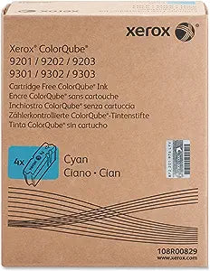 Xerox ColorQube 9200 9201 9202 9203 Cyan Ink Cartridge, 4/box,  Genuine OEM - toners.ca  toners.ca