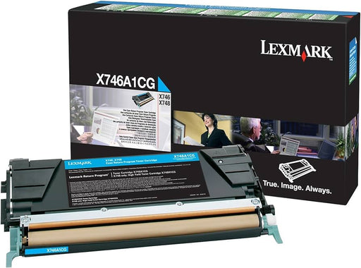 X746A1CG LEXMARK X746, X748 CYAN  TONER 7K