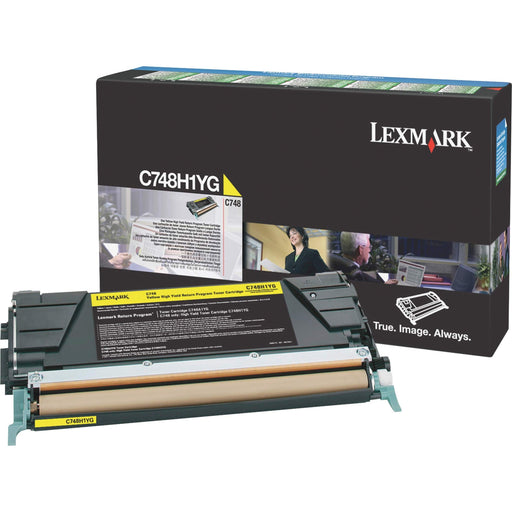 C748H1YG LEXMARK C748 YELLOW HIGH YIELD   TONER 10K