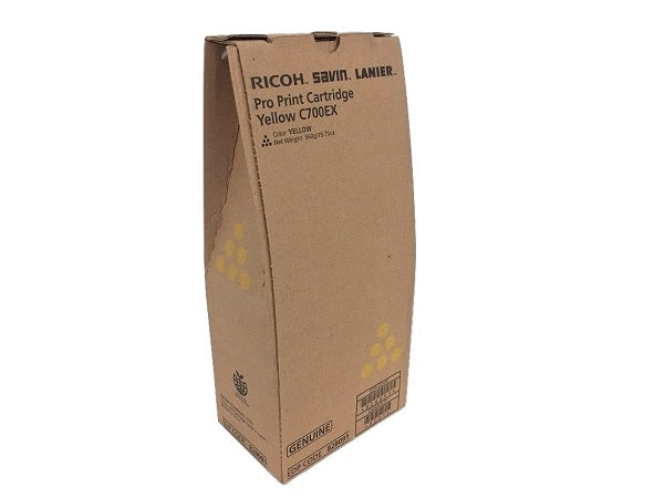 Ricoh Genuine OEM 828091 Pro Print Yellow Toner Cartridge (21.6K YLD)