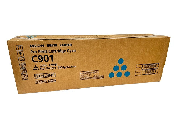 Ricoh Cyan Pro C901 Print Ctg (828127/828184) 67K YLD