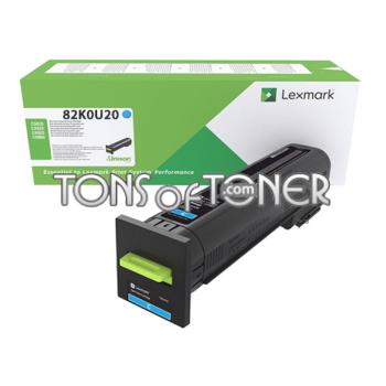 82K0U20 CX860 Cyan Ultra HY Toner