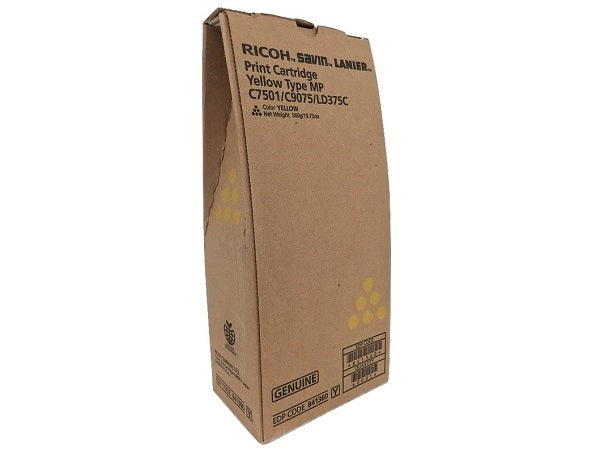 Ricoh Genuine OEM 841360 Yellow Toner Cartridge (21.6K YLD) (560G)