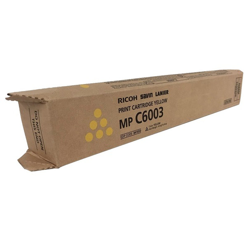 Ricoh Genuine OEM 841850 Yellow Toner Cartridge (22.5K YLD) (AKA 841854)