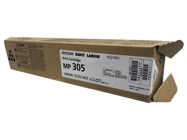Ricoh Genuine OEM 842141 Black Toner Cartridge (9K YLD)