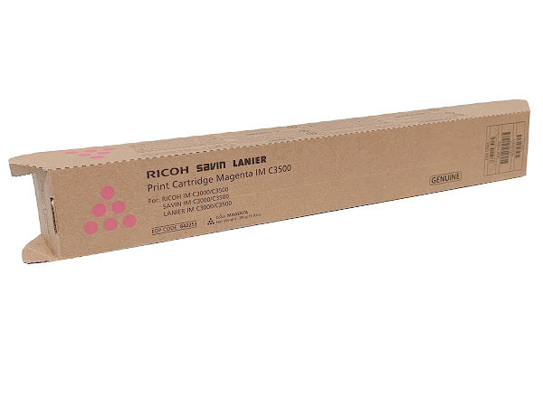 Ricoh Genuine OEM 842253 High Yield Magenta Toner Cartridge (19K YLD)