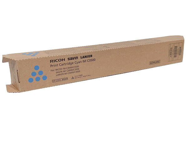 Ricoh Genuine OEM 842254 High Yield Cyan Toner Cartridge (19K YLD)